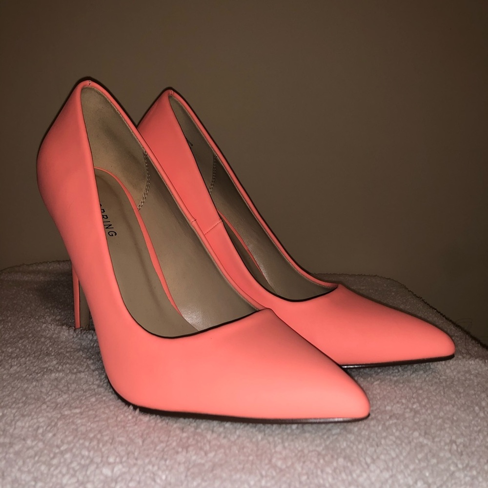 Neon heels